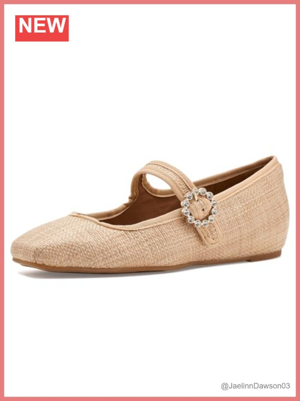 Söfft Peyton Women's Leather Mary Jane Flats Square Toe Buckle Casual